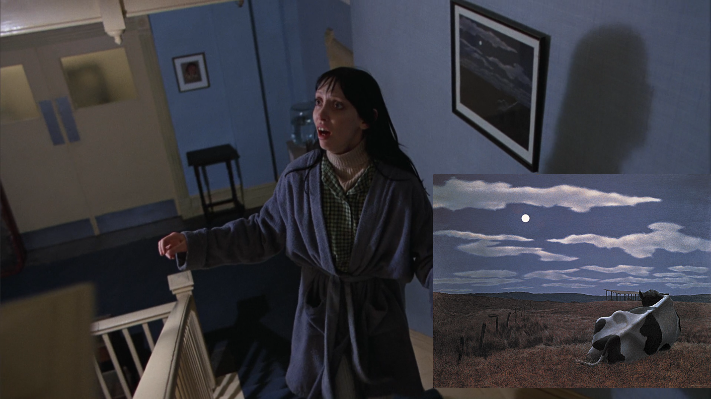 This image has an empty alt attribute; its file name is 24.0-moon-and-cow-alex-colville-1963-bj-well.png